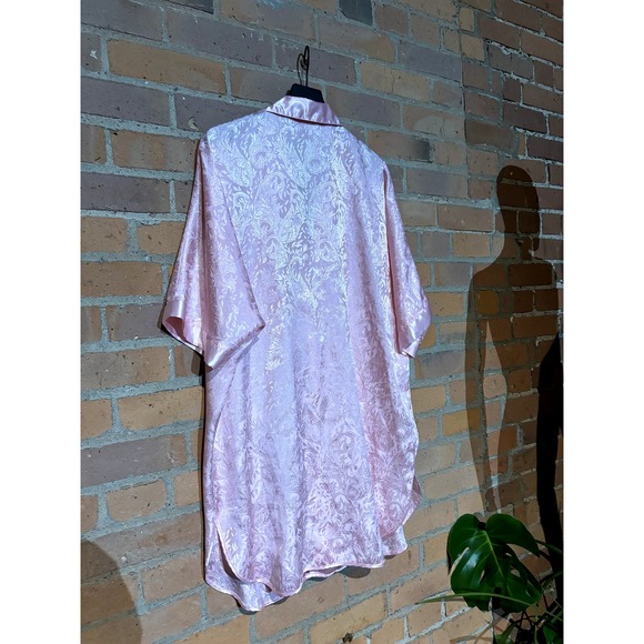 Pink Floral Silk Top - Picture 3 of 4